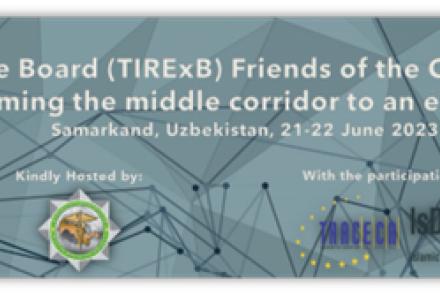 TIRExB Event in Samarkand, Uzbekistan, 21-22 June 2023