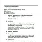 Approved amendments to the eTIR conceptual, functional and technical documentation - v.4.2a